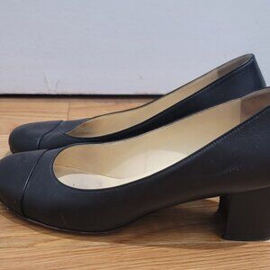 Authentic Women's CHANEL Low Heel Pumps - Size 39C